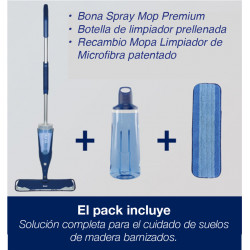 Bona Spray mopa para suelos madera/sintéticos - Tienda Parquets Serra