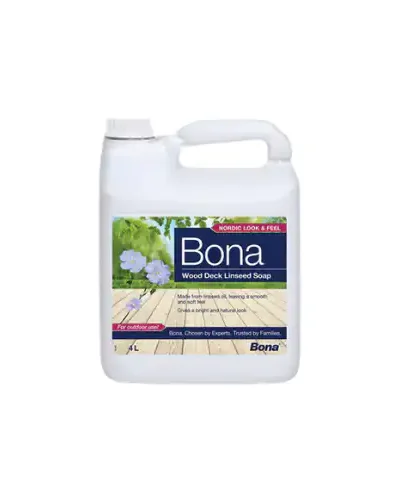 Jabón de Linaza para Tarimas de Madera de Exterior