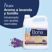 Recarga de Limpiador de Suelos de Madera Bona Lavanda y Tomillo
